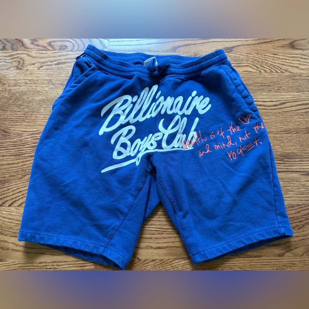 BILLIONAIRE BOYS CLUB BBC Celestial Shorts Mazarina Blue Joggers Streetwear M